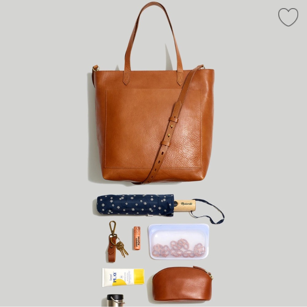 Madewell medium leather transport tote - Picture 10 of 10